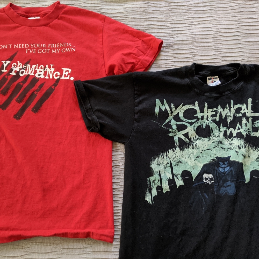 My Chemical Romance band shirts